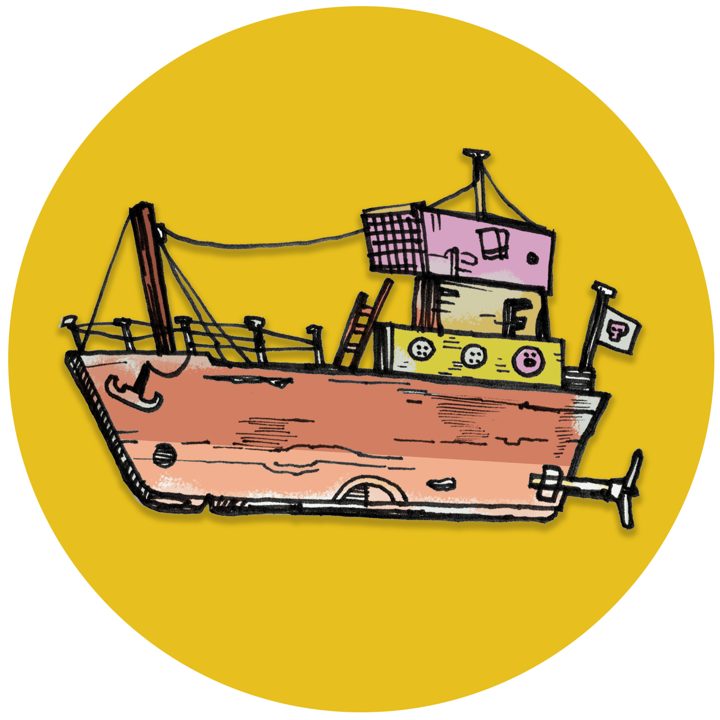 Een Boot Van Afval